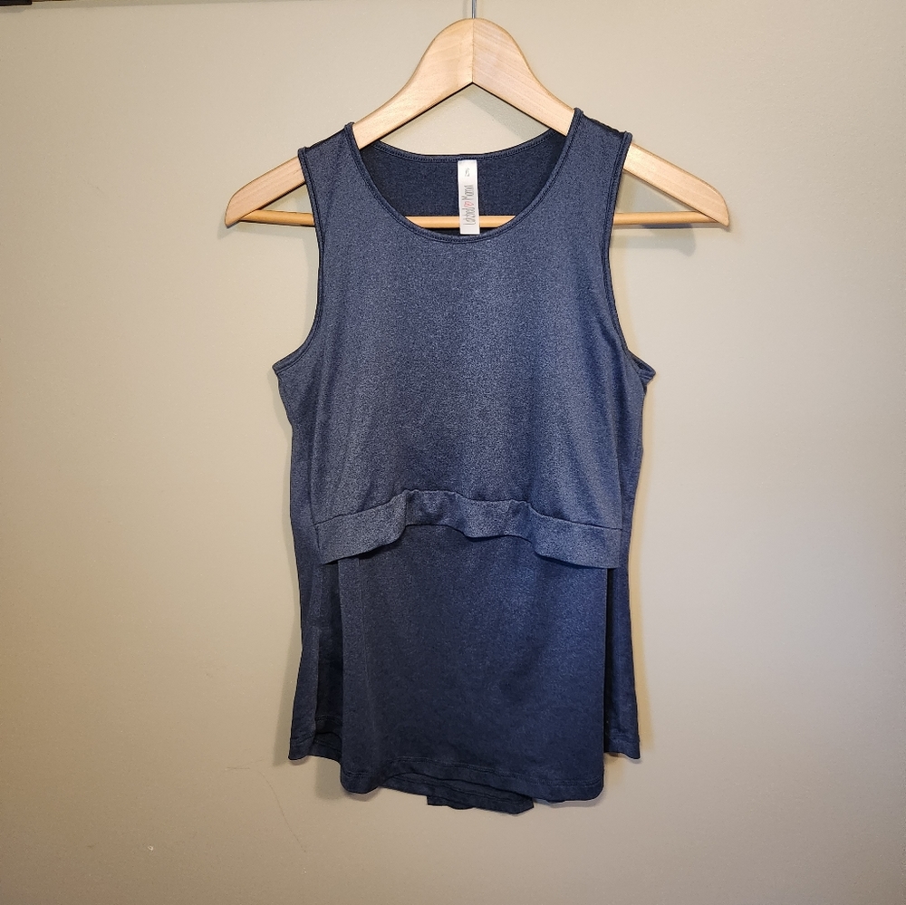 Latched Mama maternity and nursing athletic shirt